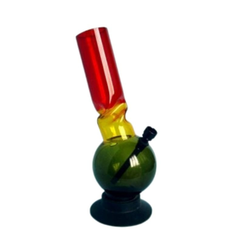 Rasta Acrylic Bong - ACR109